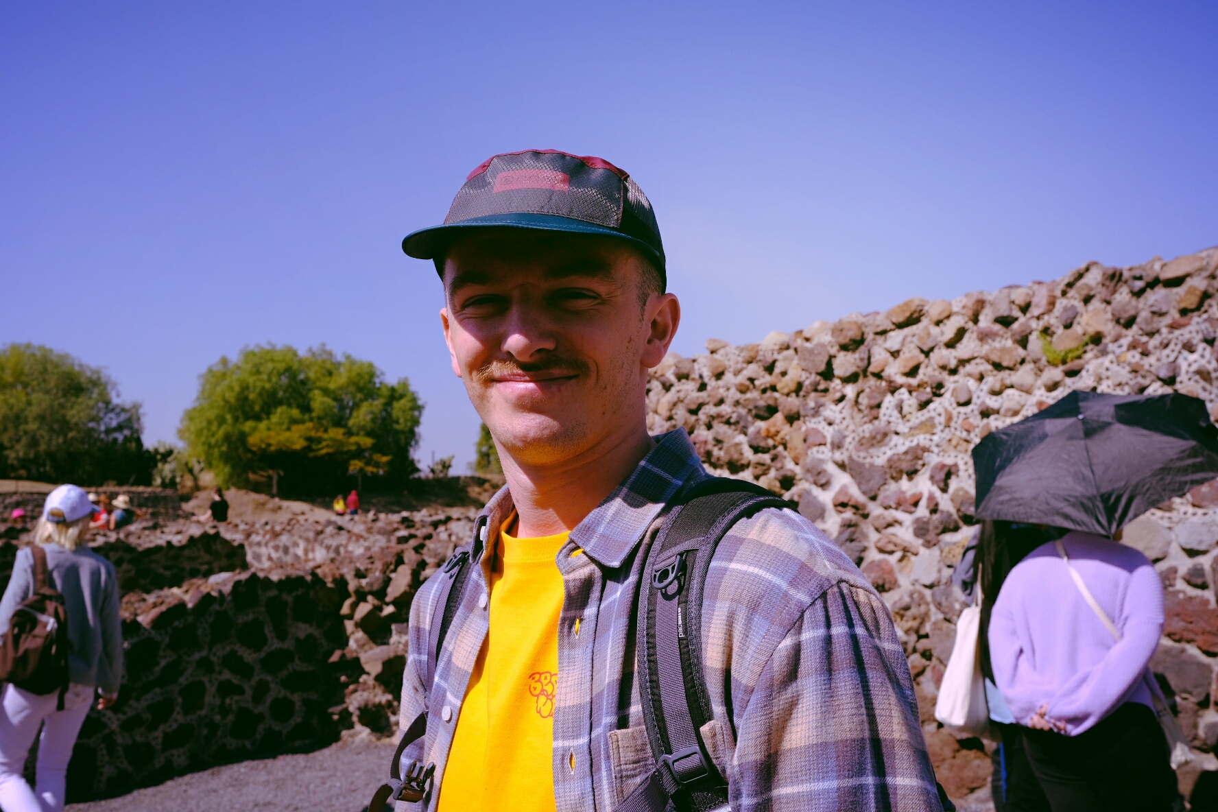 Me (Alan) in the Tehuacán Temple in Mexico